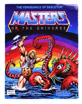 Masters of the Universe Mini-Comic (Figurenbeilage) "The Vengeance of Skeletor" von Mattel (zweisprachig)